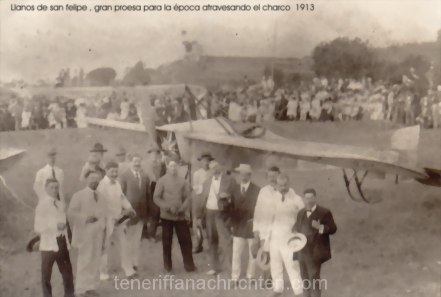 Aterrizaje Poumet Fiestas de Julio 1913