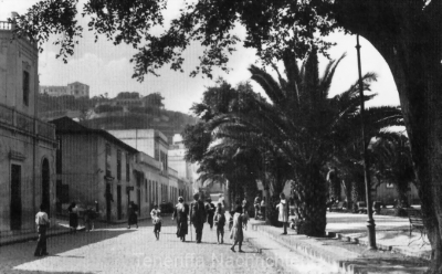 Calle Blanco am Plaza del Charco 1957